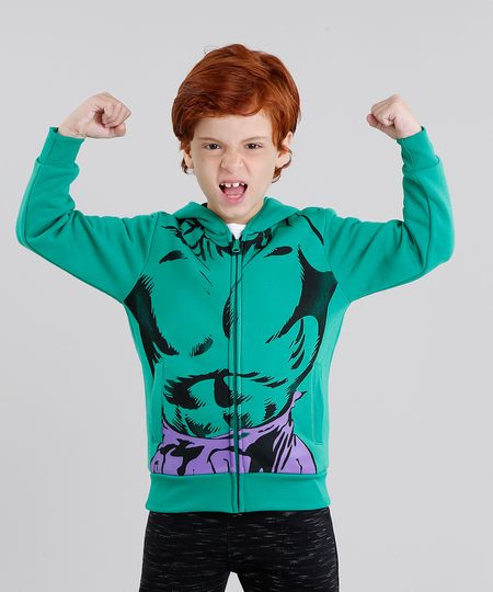 Blusao-Infantil-Hulk-em-Moletom-com-Capuz-com-Mascara-Manga-Longa-Verde-8838715-Verde_1