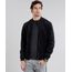 Jaqueta-Masculina-Bomber-em-Veludo-Manga-Longa-Preta-8841649-Preto_1