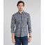 Camisa-Masculina-Comfort-Xadrez-em-Flanela-Manga-Longa-Azul-Marinho-8841897-Azul_Marinho_1
