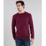 Sueter-Masculino-Basico-em-Trico-Gola-Careca-Manga-Longa-Vinho-8848877-Vinho_1