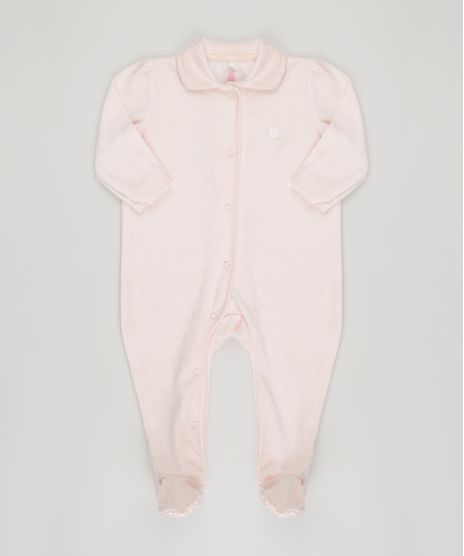 Macacao-Infantil-em-Plush-de-Algodao---Sustentavel-Rosa-Claro-8861660-Rosa_Claro_1
