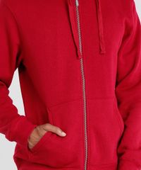 Blusao-Masculino-em-Moletom-Basico-com-Capuz-Manga-Longa-Vinho-8829229-Vinho_4