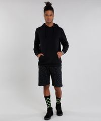 Blusao-Masculino-em-Moletom-Basico-com-Capuz-Manga-Longa-Preto-8829317-Preto_3