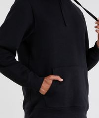 Blusao-Masculino-em-Moletom-Basico-com-Capuz-Manga-Longa-Preto-8829317-Preto_4