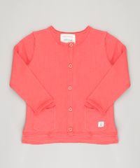 Cardigan-Infantil-Basico-em-Trico-Coral-8871448-Coral_1
