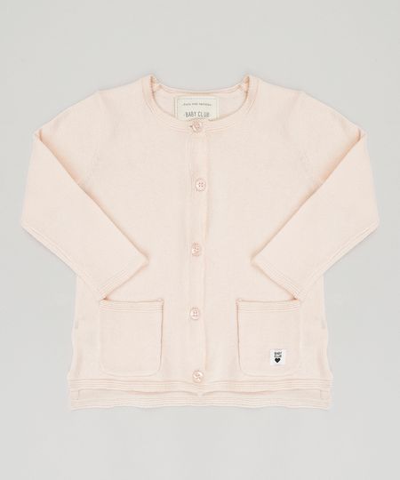 Cardigan-Infantil-Basico-em-Trico-Rosa-Claro-8871448-Rosa_Claro_1