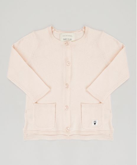 Cardigan-Infantil-Basico-em-Trico-Rosa-Claro-8871448-Rosa_Claro_1
