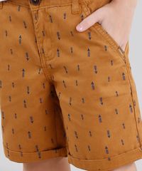 Bermuda-Infantil-Estampada-de-Flechas-Amarelo-Claro-9046207-Amarelo_Claro_4