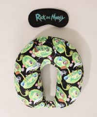 Kit-de-Apoio-de-Pescoco-Rick-and-Morty-Estampado---Tapa-Olho-Preto-9985372-Preto_1