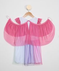 Vestido-Infantil-de-Tule-Unicornio-Manga-Curta---Asa-Branco-9976318-Branco_3