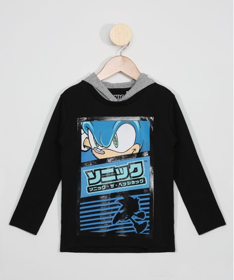 Camiseta-Infantil-Manga-Longa-Sonic-com-Capuz-Preta-9978666-Preto_1