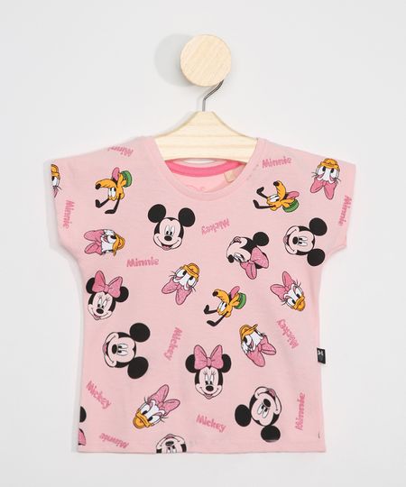 Blusa-Infantil-Manga-Curta-Turma-do-Mickey-com-Glitter-Rosa-Claro-9979722-Rosa_Claro_1