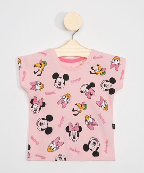 Blusa-Infantil-Manga-Curta-Turma-do-Mickey-com-Glitter-Rosa-Claro-9979722-Rosa_Claro_1