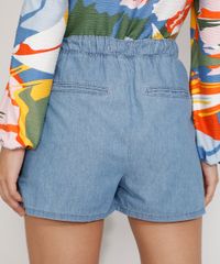 Short-Jeans-Feminino-Cintura-Alta-com-Sobreposicao-Azul-Medio-9981698-Azul_Medio_2