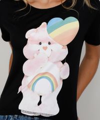 Camiseta-Feminina-Manga-Curta-Ursinhos-Carinhosos-Decote-Redondo-Preta-9974078-Preto_2