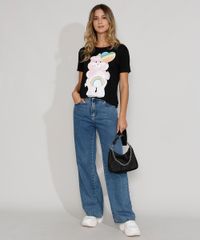 Camiseta-Feminina-Manga-Curta-Ursinhos-Carinhosos-Decote-Redondo-Preta-9974078-Preto_3