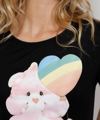 Camiseta-Feminina-Manga-Curta-Ursinhos-Carinhosos-Decote-Redondo-Preta-9974078-Preto_5