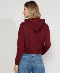 Blusao-de-Moletom-Feminino-Cropped--Life-is-Beautiful--com-Ziper-e-Capuz-Vinho-9976046-Vinho_2