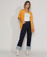 Kimono-de-Trico-Feminino-Manga-Curta-Mostarda-9834305-Mostarda_3