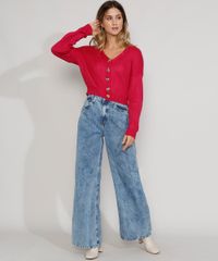 Cardigan-Feminino-de-Trico-Cropped-Decote-V-Pink-9975005-Pink_3