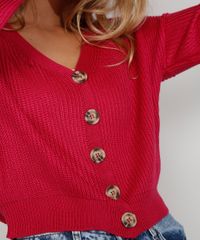 Cardigan-Feminino-de-Trico-Cropped-Decote-V-Pink-9975005-Pink_4