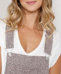 Jardineira-de-Sarja-Feminina-Reta-com-Bolsos-e-Barra-Dobrada-Bege-9977446-Bege_4