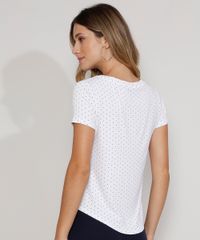 Camiseta-Feminina-Basica-Estampada-de-Poa-Manga-Curta-Decote-V-Branca-9580453-Branco_2