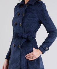 Casaco-Feminino-Trench-Coat-em-Suede-Azul-Marinho-8888639-Azul_Marinho_4