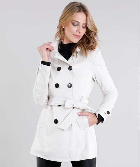 Casaco-Feminino-Trench-Coat-em-Suede-Bege-Claro-8888639-Bege_Claro_1