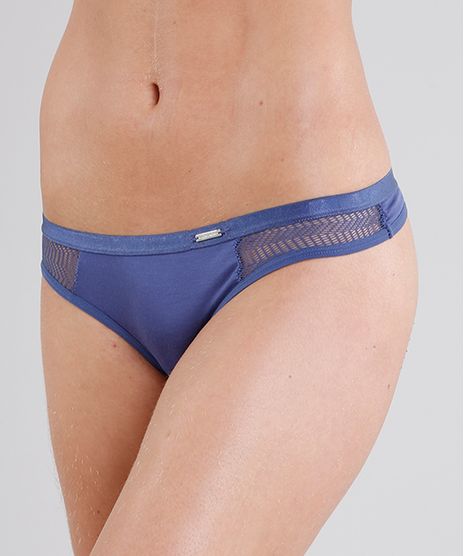 Calcinha-Feminina-Fio-Dental-com-Renda-Azul-8884594-Azul_1