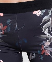 Bermuda-Feminina-Esportiva-Ace-Estampada-Floral-Preta-9085217-Preto_4
