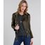 Jaqueta-Feminina-em-Suede-Manga-Longa-Verde-Militar-8866061-Verde_Militar_1