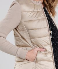 Jaqueta-Feminina-Puffer-Manga-Longa-em-Malha-Bege-8846307-Bege_4