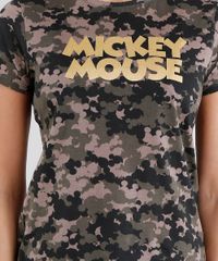 Blusa-Feminina-Mickey-Mouse-Estampada-Camuflada-Manga-Curta-Decote-Redondo-Verde-Militar-9018436-Verde_Militar_4