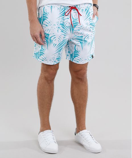 Short-Masculino-Estampado-de-Folhagem-Verde-Claro-9078645-Verde_Claro_1