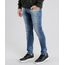 Calca-Jeans-Masculina-Skinny-em-Algodao---Sustentavel-Azul-Medio-9029604-Azul_Medio_1