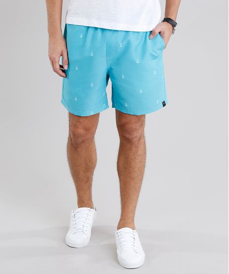 Short-Masculino-Estampado-de-Ancoras-Verde-Agua-9078644-Verde_Agua_1