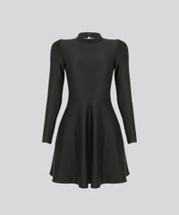 Vestido-Feminino-Gola-Alta-Curto-com-Vazado-Manga-Longa-Preto-9130817-Preto_5