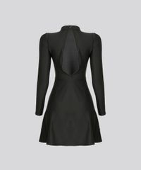 Vestido-Feminino-Gola-Alta-Curto-com-Vazado-Manga-Longa-Preto-9130817-Preto_6