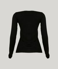 Sueter-Feminino-Basico-em-Trico-Manga-Longa-Decote-em-V-Preto-8839935-Preto_6