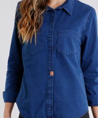 Camisa-Feminina-Jeans-Manga-Longa-Azul-Escuro-9099842-Azul_Escuro_4