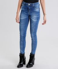 Calca-Jeans-Feminina-Sawary-Super-Skinny-Push-Up-com-Brilho-Azul-Medio-9135606-Azul_Medio_1