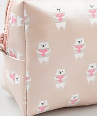Necessaire-Feminina-Estampada-de-Ursos-Rose-9113636-Rose_3