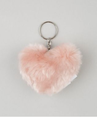 Chaveiro-Pompom-de-Pelucia-Coracao-com--Rose-9117624-Rose_1