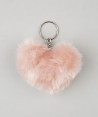 Chaveiro-Pompom-de-Pelucia-Coracao-com--Rose-9117624-Rose_2