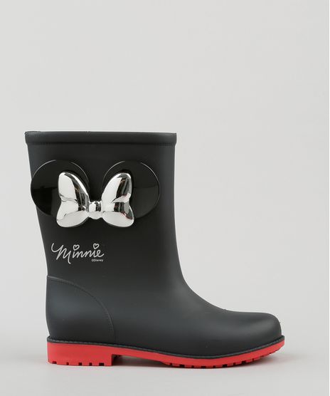 Bota-Infantil-Galocha-Minnie-com-Laco-Preta-9108605-Preto_1