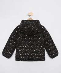 Jaqueta-Infantil-Puffer-Estampada-Estrelas-com-Capuz-Preta-9966807-Preto_2