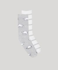 Kit-de-2-Meias-Femininas-de-Inverno-Felpuda-Estampadas-Multicor-8912182-Multicor_1