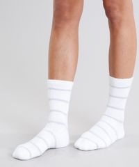 Kit-de-2-Meias-Femininas-de-Inverno-Felpuda-Estampadas-Multicor-8912182-Multicor_2