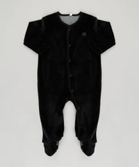 Macacao-Infantil-em-Plush-de-Algodao---Sustentavel-Preto-8860626-Preto_1